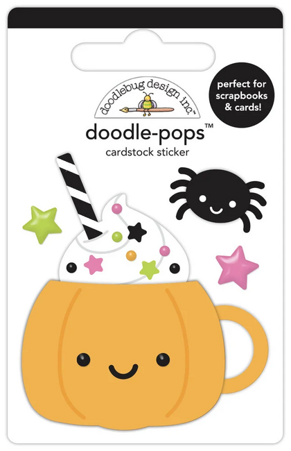 Sticker - Pumpkin Latte Doodle-Pops