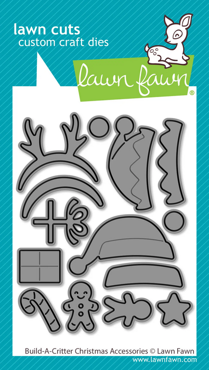 Troquel - Build-A-Critter Christmas Accessories