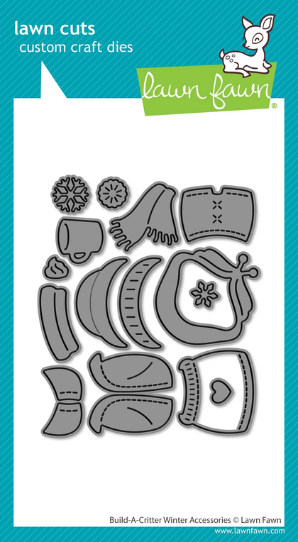Troquel - Build-A-Critter Winter Accessories