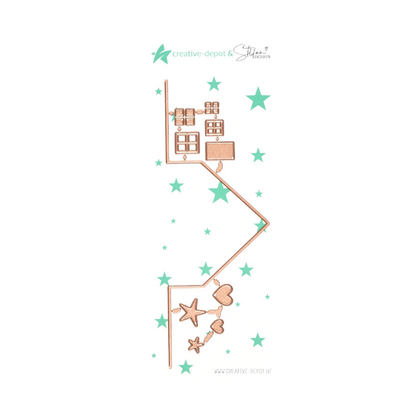 Troquel - borde casita
