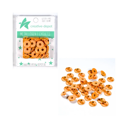 Oajles anchos - Curry - 13 mm