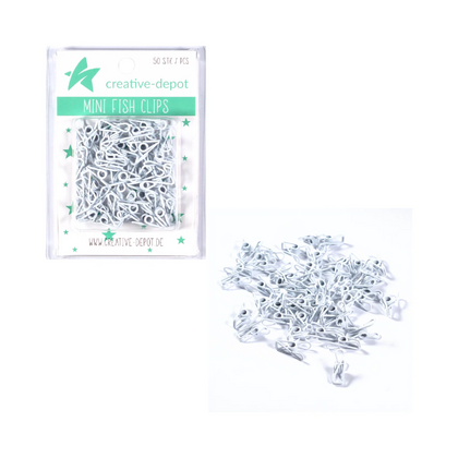 Mini Pinza de Pesca - Blanco - Mate - 50 unidades