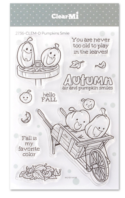 Sello - Pumpkins Smile