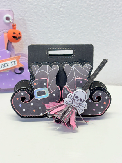Troquel - Witch Shoe Bag Topper
