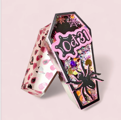 Troquel- 3D Coffin Gift Box