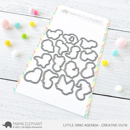 Troquel Little Dino Agenda