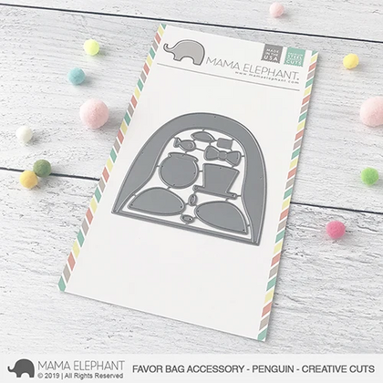 Troquel - Favor Bag Accessory - Penguin