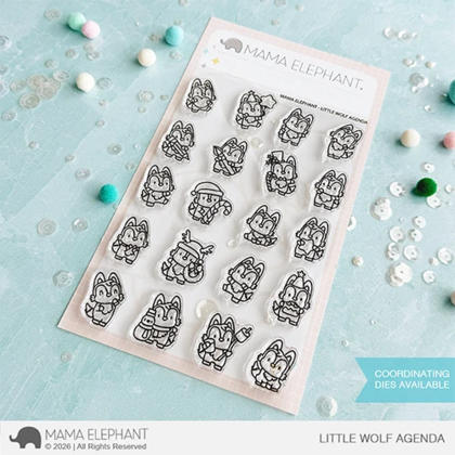 Set de sellos - Little Wolf Agenda