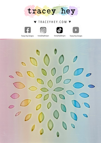 Stencil - Petal Burst