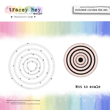 Troquel - Stitched Circles
