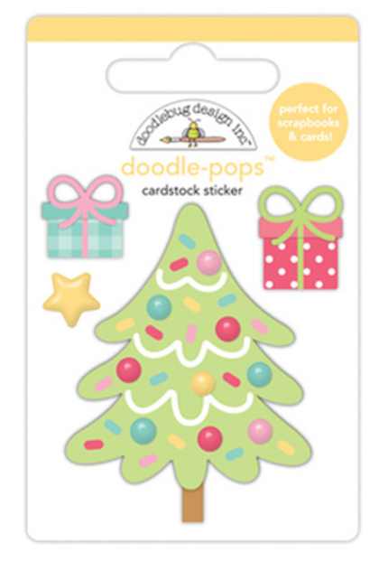Sticker - Deck the Halls Doodle-pops