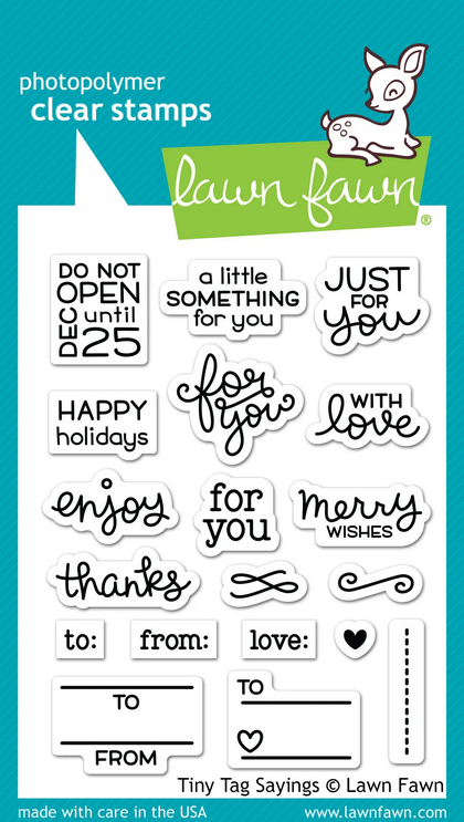 Set de sellos  - Tiny Tag Sayings