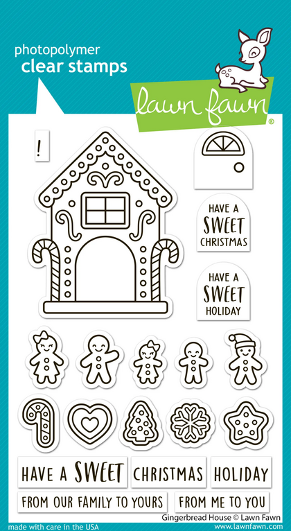 Set de sellos - Gingerbread House