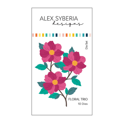 Set de toquel - Floral Trio
