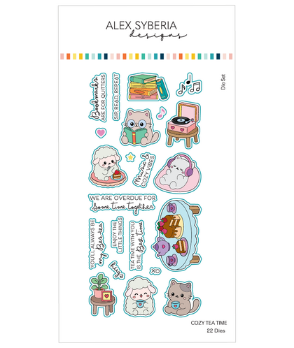 Cozy Tea Time Die Set