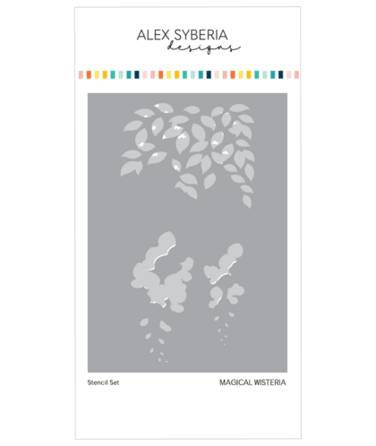 Set de stencil - Magical Wisteria