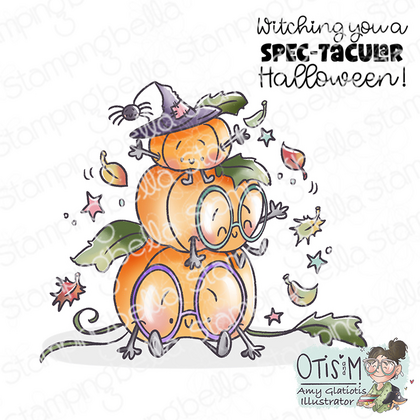 Set de sellos de goma - Espec-Tacular Pumpkin Stack TACK