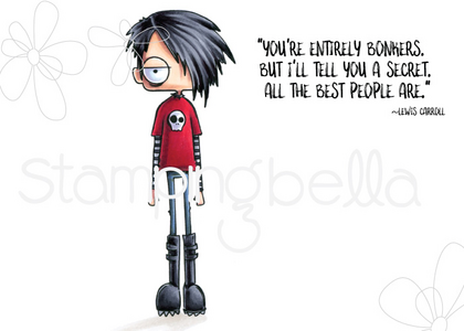 Set de sellos de goma - oddball standing tanding boy