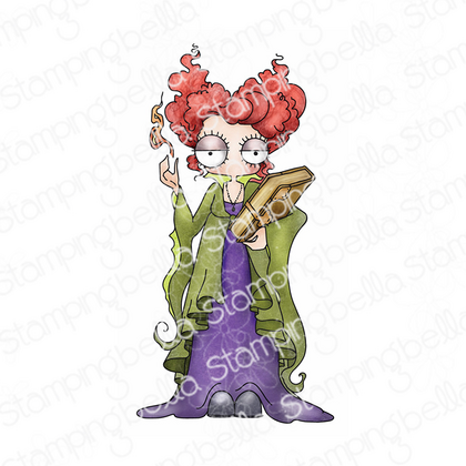 Sello de goma - oddball witchy sistah