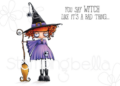 Set de sellos de goma -  oddball witch