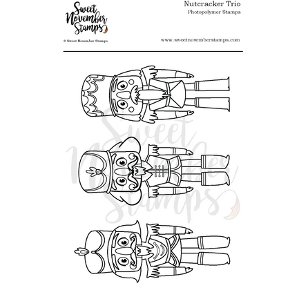 Set de sellos- nutcracker trio