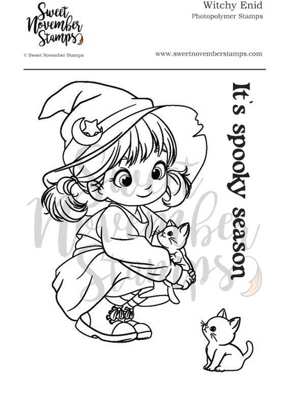 Set de sellos- witchy enid