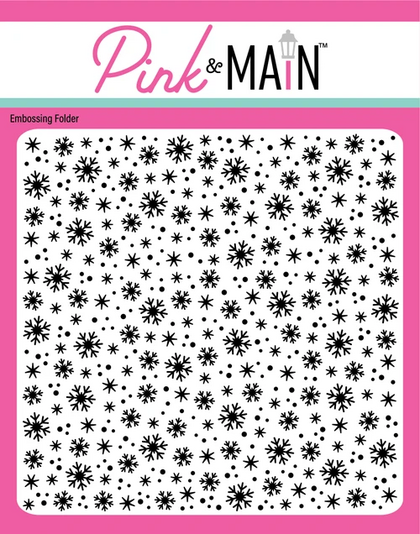Carpeta de embossing - winter flurries