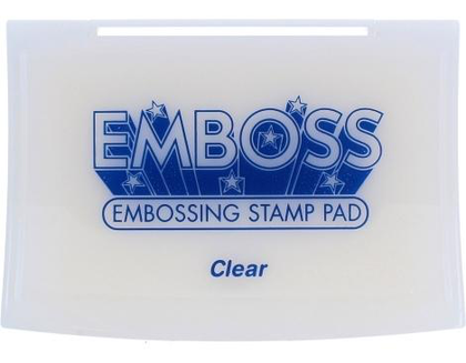 Tinta transparente para embossing