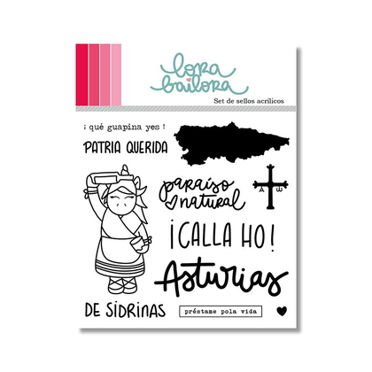 Sello Acrílico ASTURIAS