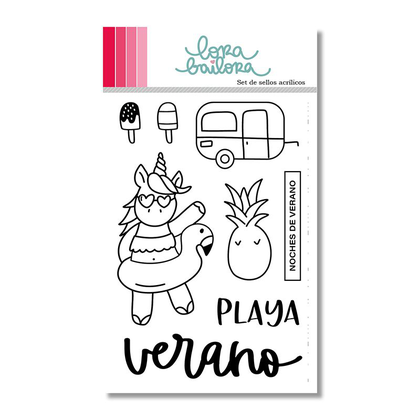 Sello Acrílico VERANO18