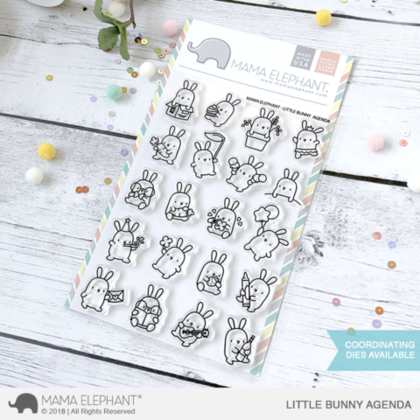 Sellos Mama Elehant - Little Bunny Agenda
