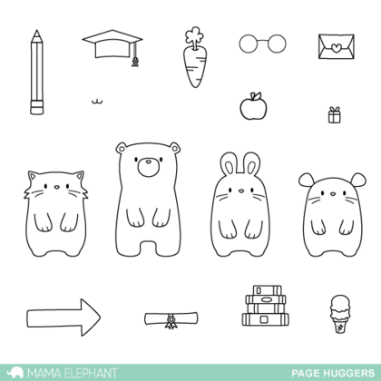 Sellos Mama Elephant - Page Huggers