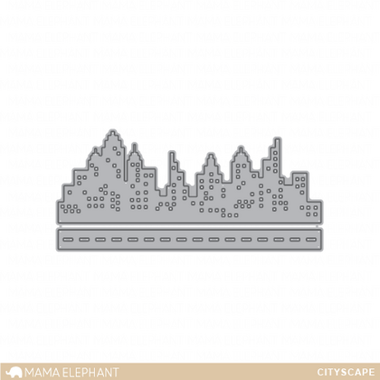 Mama Elephant - Cityscape - Creative Cuts