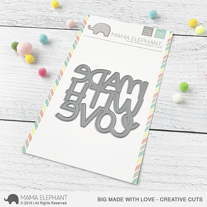 Mama Elephant - Big Made With Love - Creative Cuts