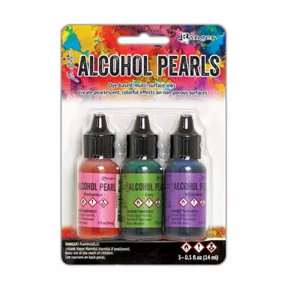Set tintas alcohol pearls kit #3
