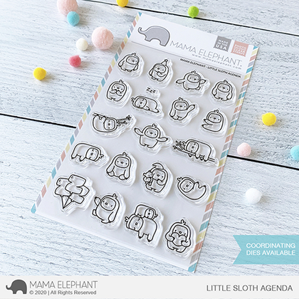 Sellos Mama Elephant - Little Sloth Agenda