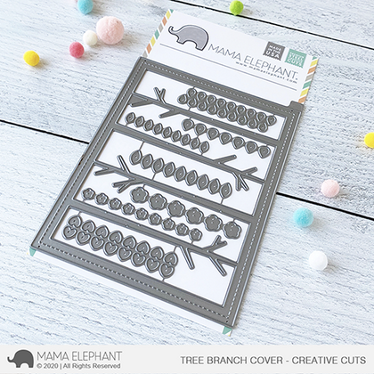 Mama Elephant - Tree Branch Cover - Creative Cuts