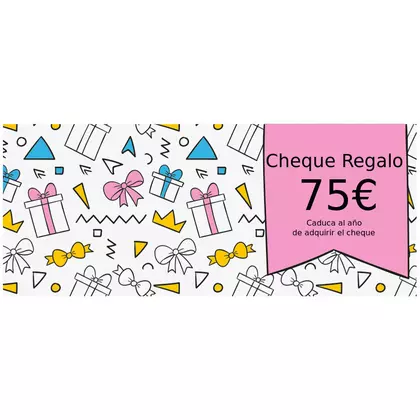 Cheque Regalo 75