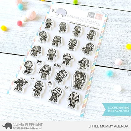 Sellos Mama Elephant - Little Mummy Agenda