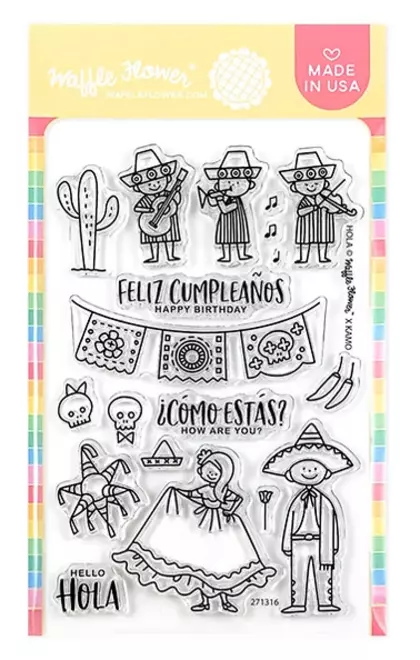 Hola Mexico Stamp Set