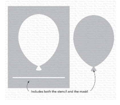 Stencil - Big Balloon 