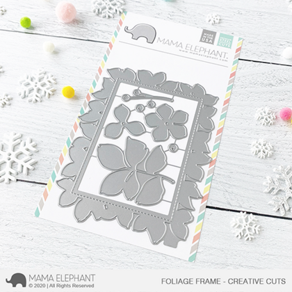 Mama Elephant - Foliage Frame - Creative Cuts