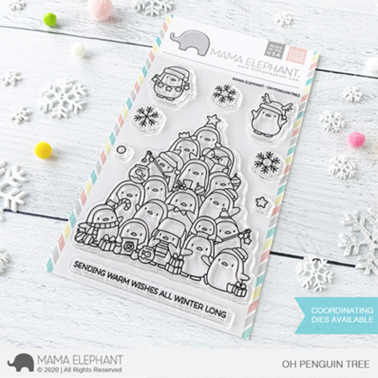 Sellos Mama Elephant - Oh Penguin Tree