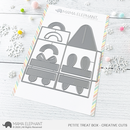 Mama Elephant -Petite Treat Box - Creative Cuts