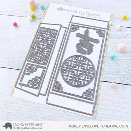 Mama Elephant - Money Envelope - Creative Cuts