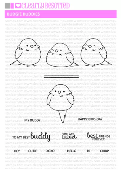 Clearly Besortted - Budgie Buddies