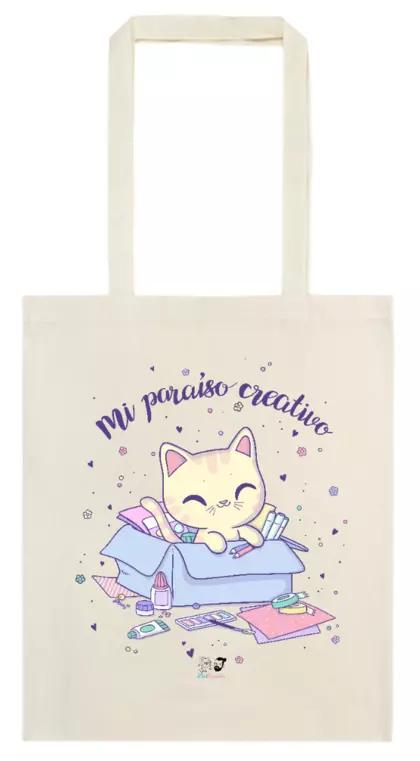 Bolsa Tote Bag - Mi paraiso Creativo