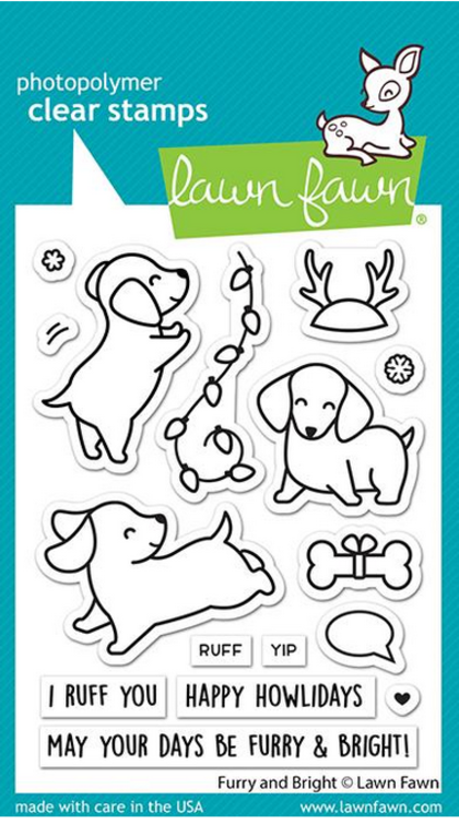 Sellos Lawn Fawn - Furry and Bright