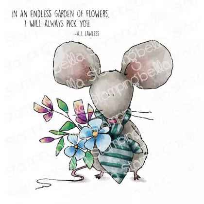 Stampingbella - Mouse bouquet