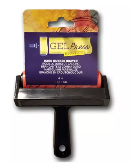 Gel Press - Hard Rubber Brayer